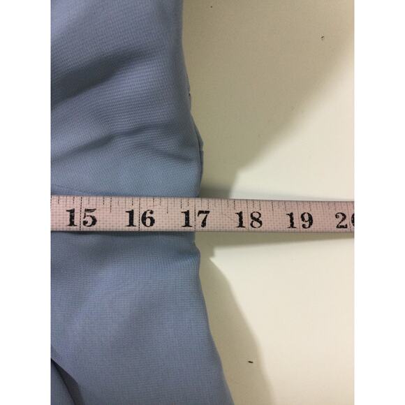 Formal Lace Sleeve Maxi Dress in Soft Blue - Picture 5 of 7